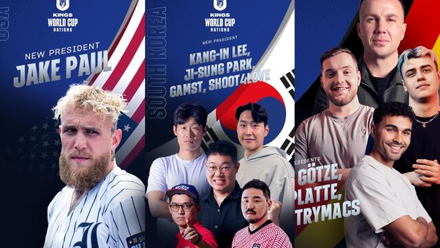 Jake Paul, Kang-In Lee y Mario Gotze se unen al Mundial de Naciones de la Kings League