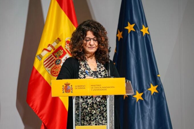 La directora de Pogramas e Industria de la Agencia Espacial Española.