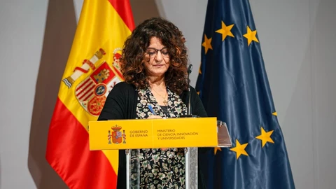 La directora de Pogramas e Industria de la Agencia Espacial Española.