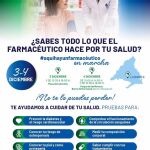 La unidad móvil de la campaña del COFM para dar a conocer los servicios farmacéuticos llega a Leganés