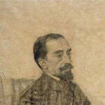 Joan Maragall retratado por Ramon Casas