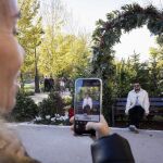 La instalación es ideal para hacerse fotos desde una perspectiva inédita del parque