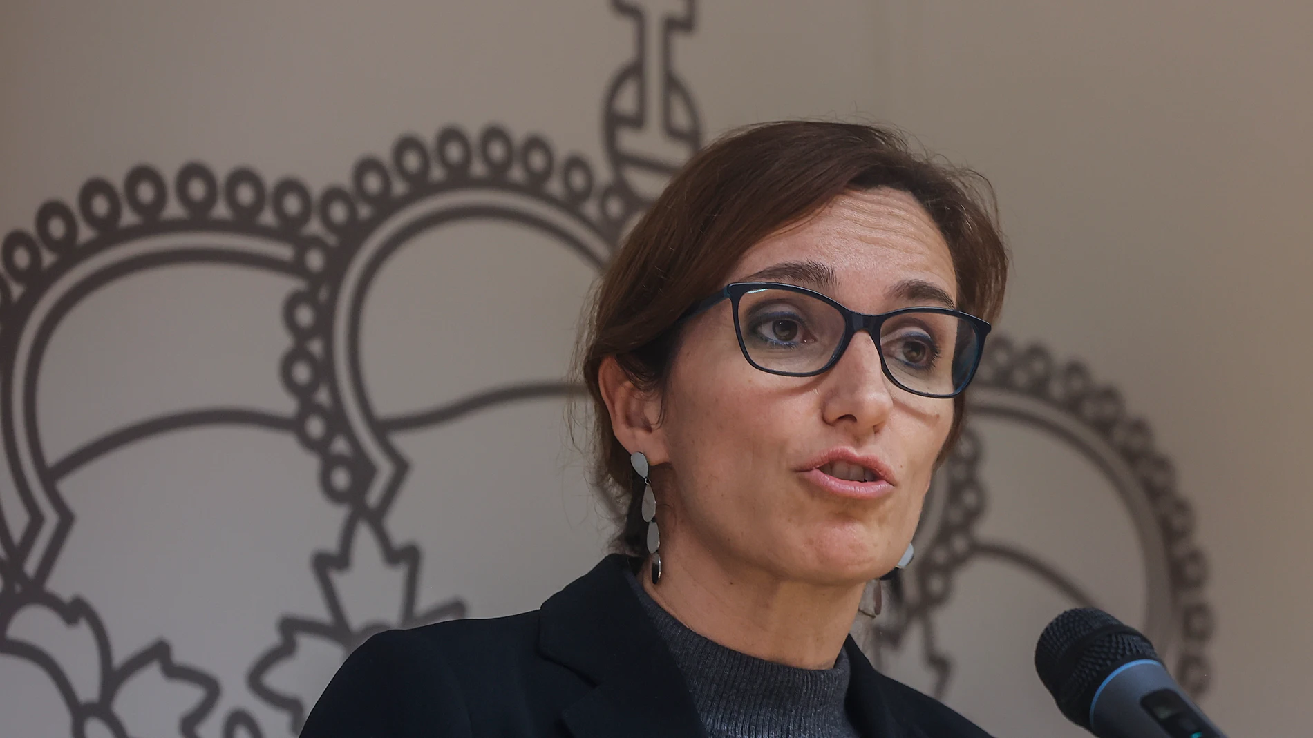 La ministra de Sanidad, Mónica García