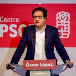 Óscar López presenta su candidatura a secretario general del PSOE de Madrid 