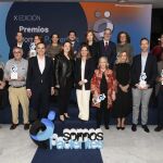 Foto de familia de los ganadores de los X Premios Somos Pacientes