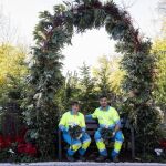 Un jardín efímero y un arco verde en el Retiro: lo más buscado para las fotos de Instagram en Navidad