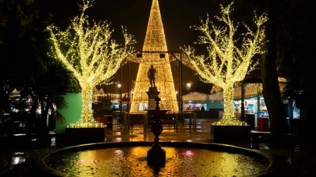 Las luces de navidad alumbran Vigo 