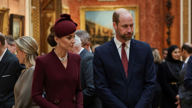Kate Middleton y el príncipe Guillermo