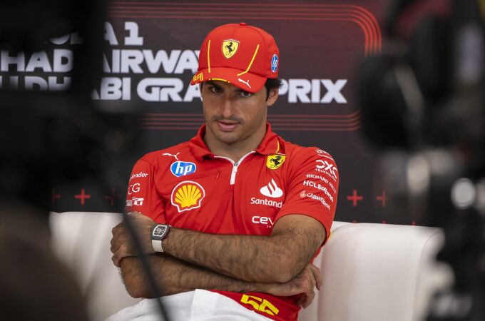 Carlos Sainz, en Abu Dabi