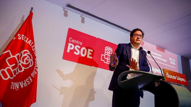 Óscar López presenta su candidatura a secretario general del PSOE de Madrid