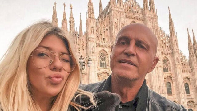 Anita Matamoros junto a su padre, Kiko Matamoros