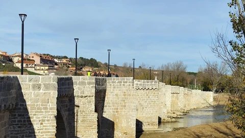 Reapertura del histórico puente de Simancas, en Valladolid