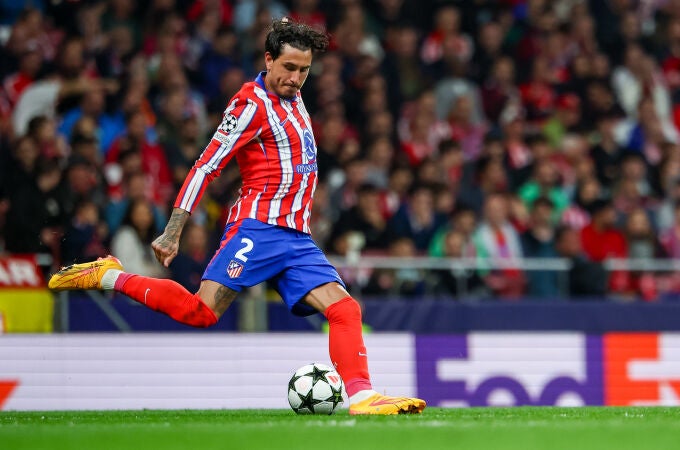Atletico Madrid's player Jose Maria Gimenez