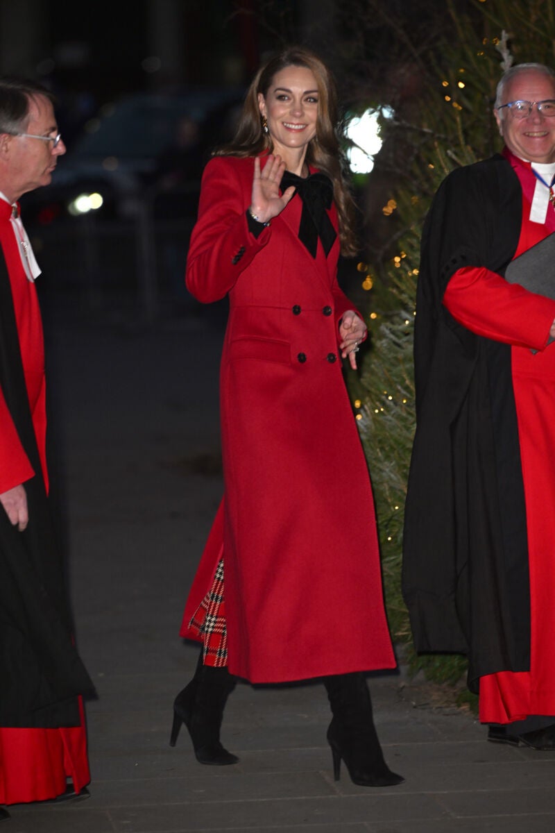 El look de Kate Middleton en el concierto de Navidad 2024.