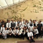 El equipo que compone el restaurante Desde 1911, en el distrito de Moncloa-Aravaca