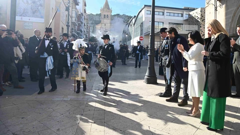 El presidente de la Comunidad, Fernando López Miras, asistió hoy al acto de bajada de la patrona de Yecla, la Virgen del Castillo