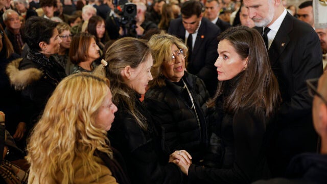 Funeral por las víctimas de la DANA en Valencia