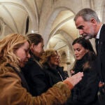 Funeral por las víctimas de la DANA en Valencia