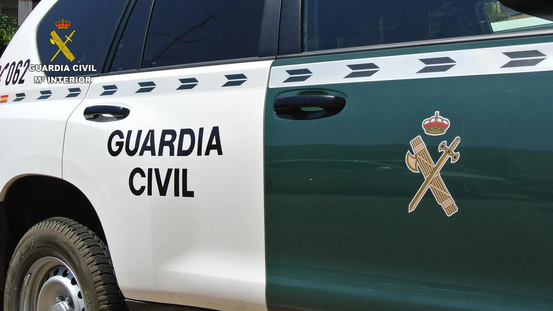 Un coche de la Guardia Civil
