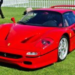 Un Ferrari F50 como el que tenía Al Asad en su colección de vehículos de lujo