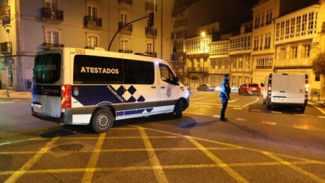 Imagen de archivo de la Policía Local de Lugo.