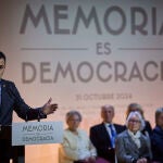 El presidente del Gobierno, Pedro Sánchez, preside el acto por el 'Día de Recuerdo y Homenaje a todas las víct