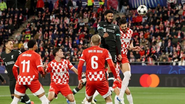 UEFA Champions League - Girona vs Liverpool