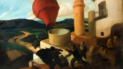 Una obra de Ramon Calsina, uno de los protagonistas de la temporada