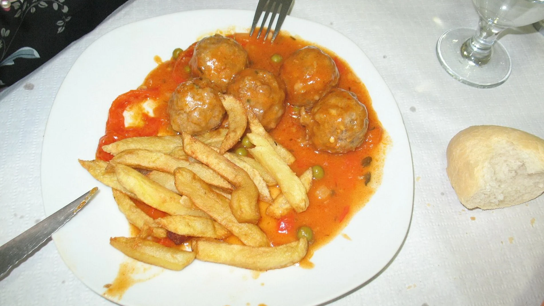 Las famosas albóndigas caseras de este restaurante.