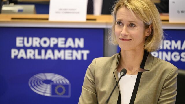 Kaja Kallas, la alta representante de política exterior de la UE