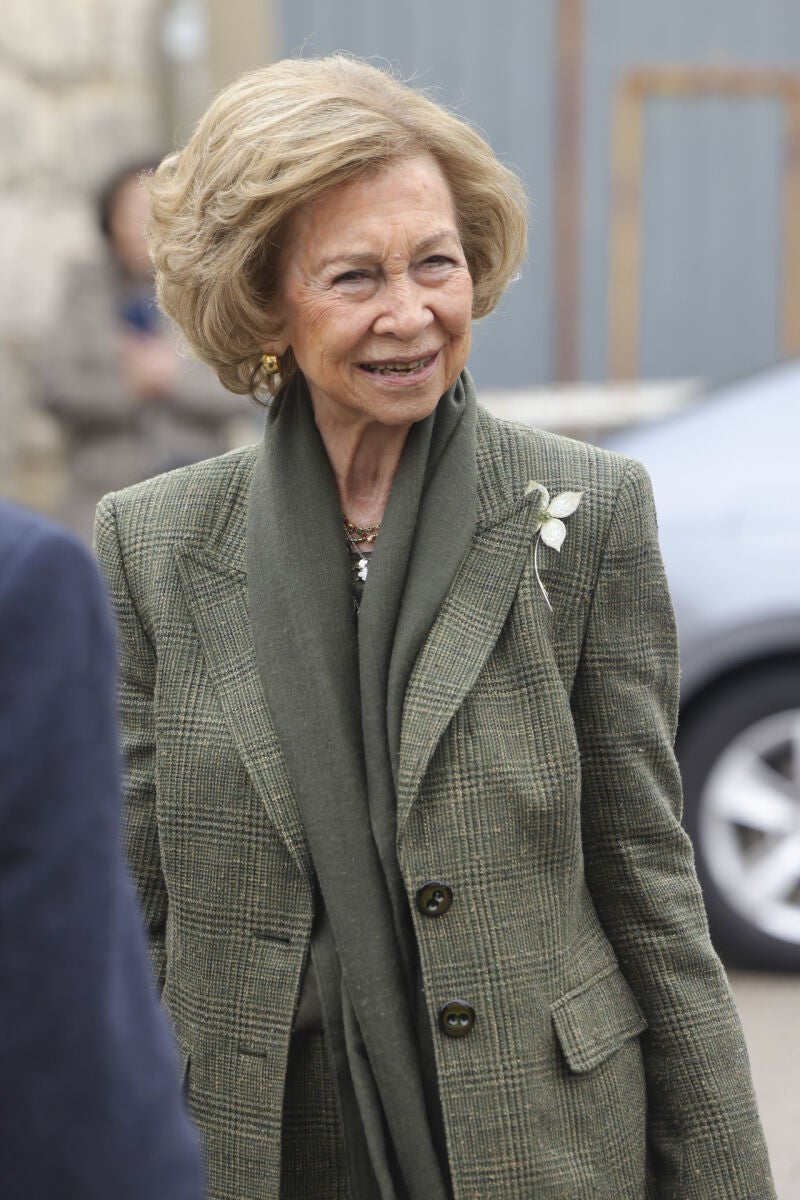 El look de la Reina Sofía.