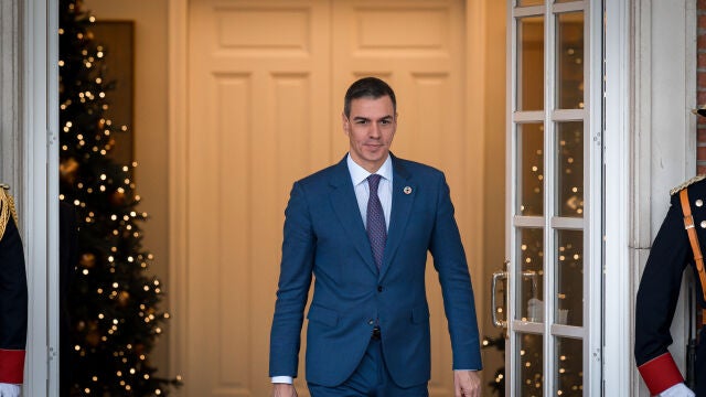 Pedro Sánchez mantiene un encuentro con el primer ministro de Líbano, Najib Mikati 