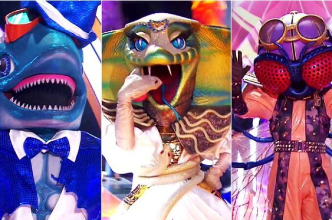 Llega la final de "Mask Singer" con Cobra, Tiburón y Mosca al límite