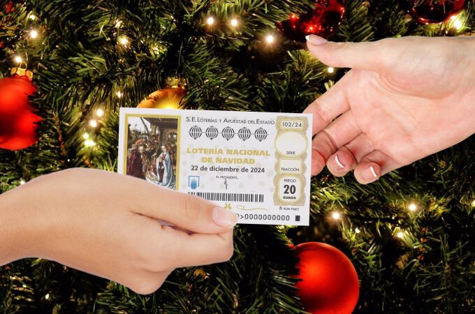 ¿Se puede cobrar un décimo de la Lotería de Navidad si está mojado o roto?