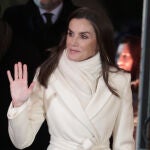 La Reina Letizia en Italia.