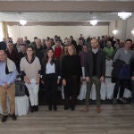 La presidenta de la Diputación de Palencia, Ángeles Armisén(C), clausura la VIII Jornada Técnica de Ovino Caprino organizada por Agropal