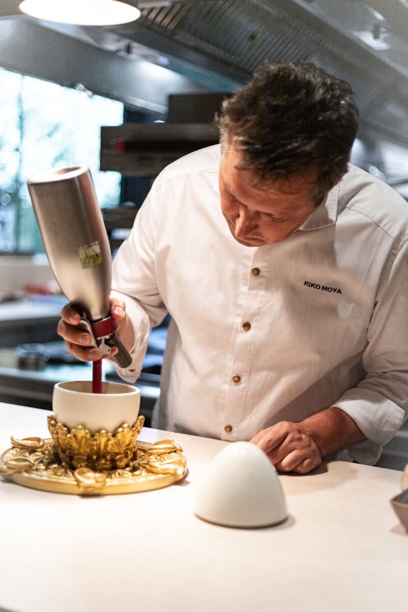 El chef Kiko Moya, en Sinestesia