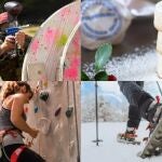 Cuatro planes deportivos para fulminar las calorías de los polvorones