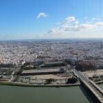 Vista de Sevilla desde la Torre Pelli