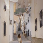 Calle empedrada de Vélez-Blanco