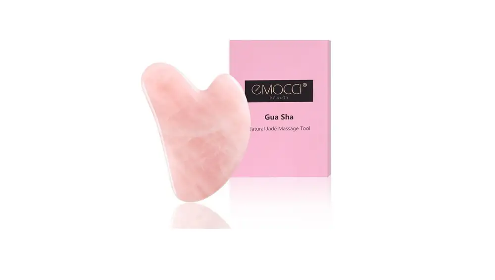 Masajeador facial de jade