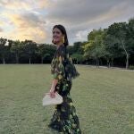 Isabelle Junot en la boda de Alonso Aznar y Renata Collado.