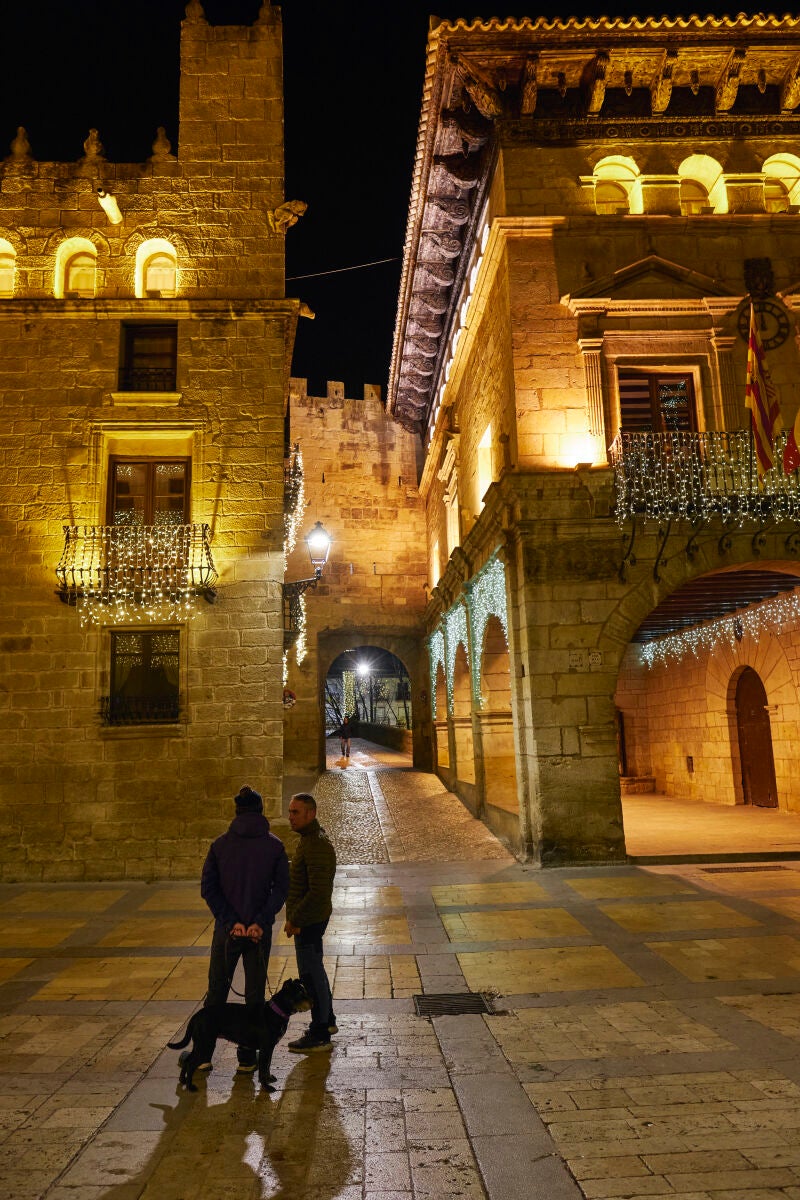 Paseo nocturno por Valderrobres