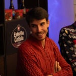 Alex Marquez, en el acto de Estrella Galicia