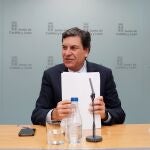 Fernández Carriedo atiende a la prensa tras el Consejo de Gobierno