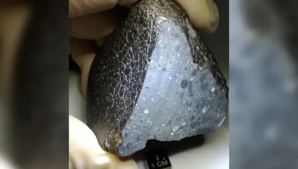 El meteorito 'Black Beauty'