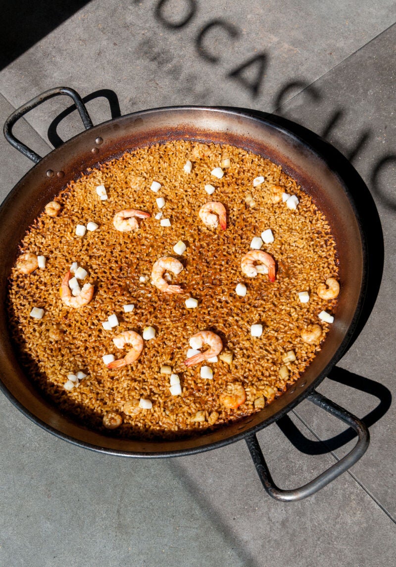 Los arroces son el otro pilar de la carta de Rocacho