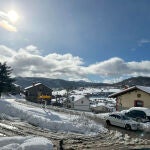 Nieve el municipio leonés de Prioro