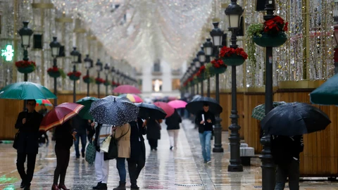 Aemet activa aviso naranja por lluvias intensas en la Costa del Sol y la Axarquía
