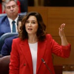 Sesión de control a Díaz Ayuso